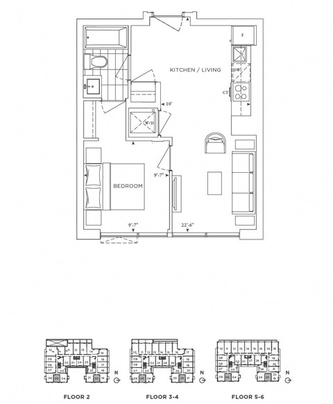 400 Dufferin Street Studio-3 Beds Apartment for Rent - Photo Gallery 72